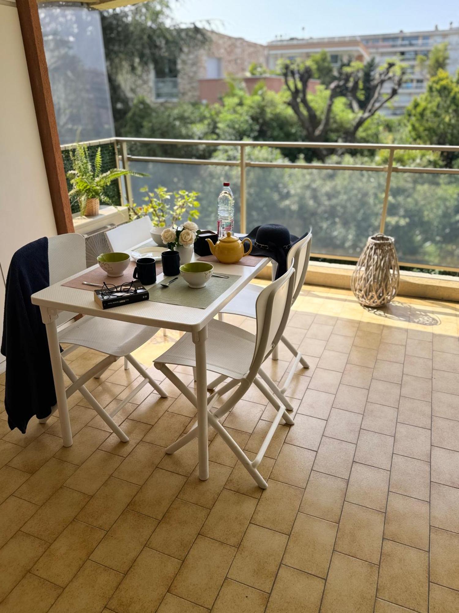 Apt "Laura" Terrasse - Parking - Plage - 5Pers ジュアン・レ・パン エクステリア 写真